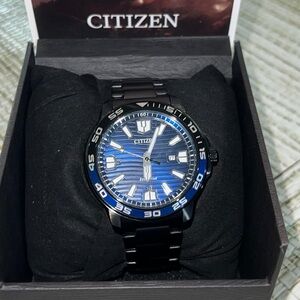 Citizen Black and Blue Men's Watch